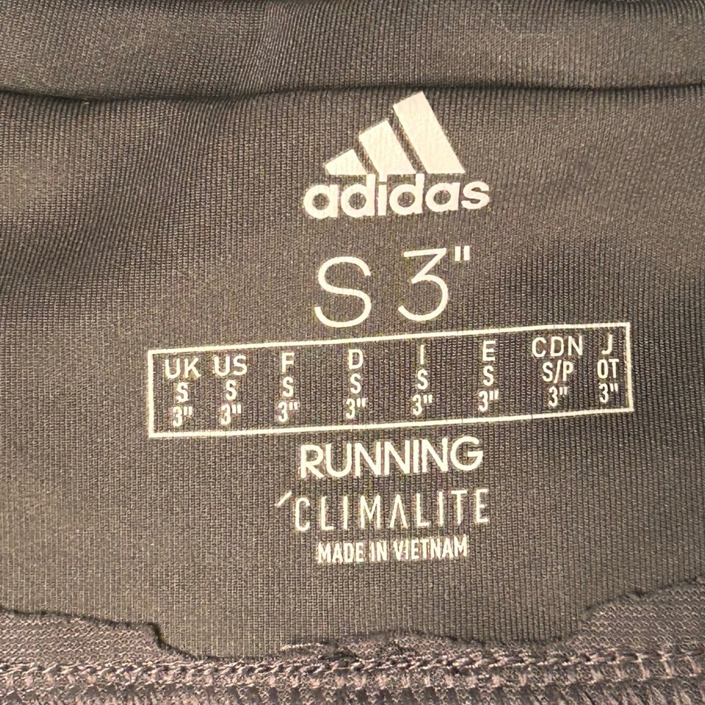 Adidas Women's Shorts - Black, Gray, and Coral - Picture 2 of 3